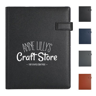 Leather Tech Organizer Padfolio