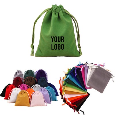 Velvet Drawstring Pouches Gift Bags