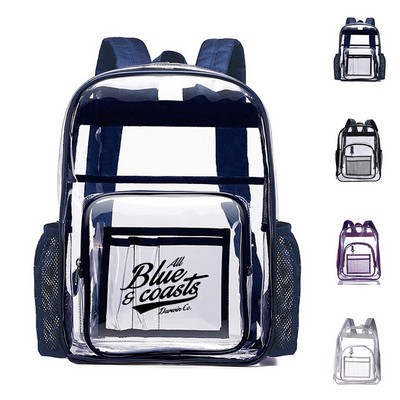 Waterproof Plastic Clear Backpack