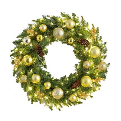 Glitter Christmas Wreath