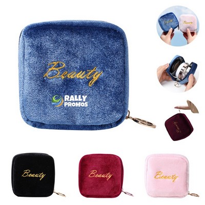 Portable Mini Velvet Multipurpose Storage Bag
