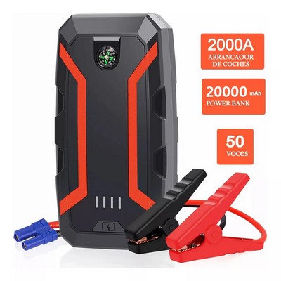 Portable Emergency Battery Booster 12V Car Battery Jump Starter 20000mah