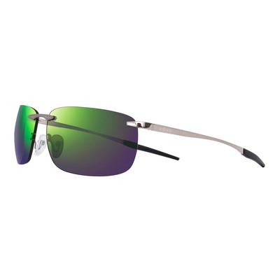 Revo Sunglasses Descend Z Rimless - Shiny Gunmetal Gray