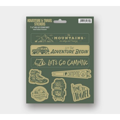 Permanent Outdoor Sticker - 55 to 64 Square Inches