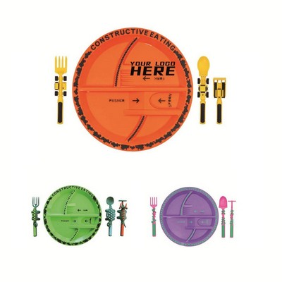 Construction Themed Dinnerware
