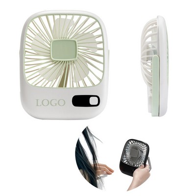 Mini Desk Fan Battery Operated Rechargeable Fan