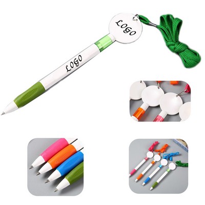 Ballpoint Pen With Lanyard