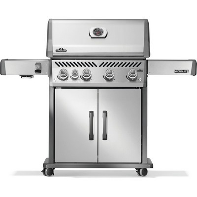 Napoleon Rogue® PRO 525 Natural Gas Grill with Infrared Side Burner - Stainless Steel