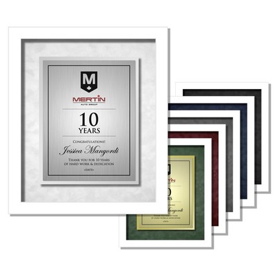 Gander - Executive Aluminum Certificate Shadowbox (White Frame)