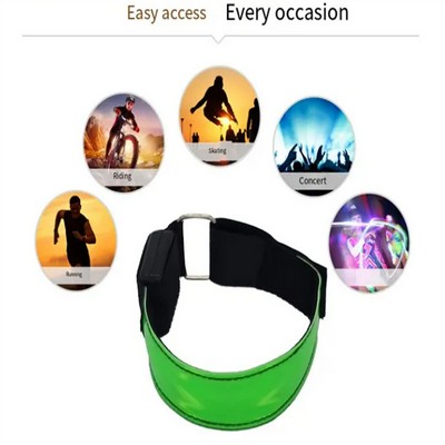 LED Light Bracelet Colorful Silicone Adjustable