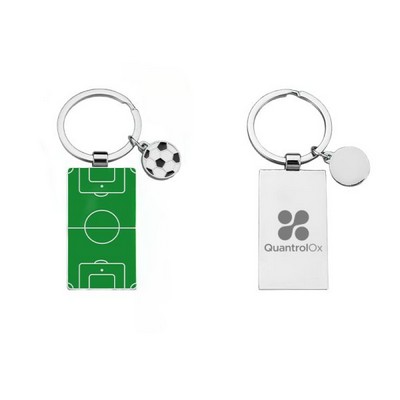 Soccer Field Keychain