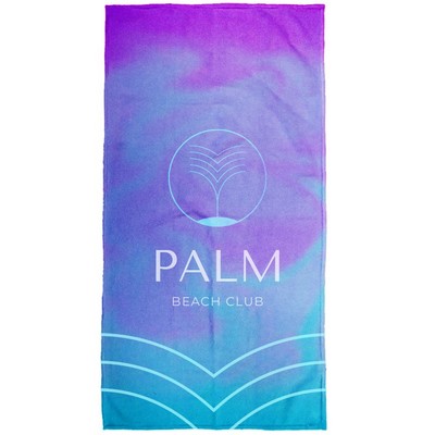 ProColor Poly Velour Heavy Beach Towel 30"x60"