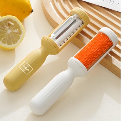 Multifunctional Scrubbing and Paring Knife
