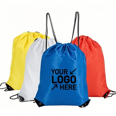 210D Nylon Drawstring Backpack – Lightweight Sports Bag
