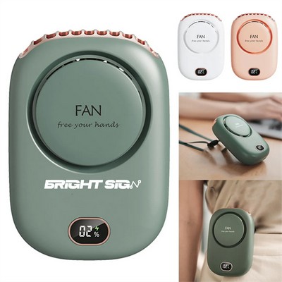 Mini Hanging Neck Fan with Adjustable Strap