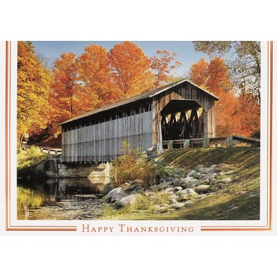 Crisp, Fall Days Thanksgiving Cards