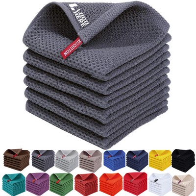 Honeycomb Waffle Weave Towel