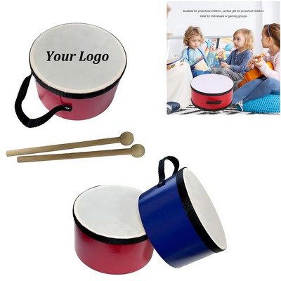 Double-Sided Hand Drum For Kids
