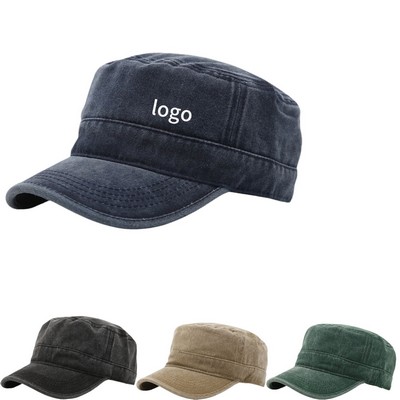 Flat-Top Vintage Outdoor Hat