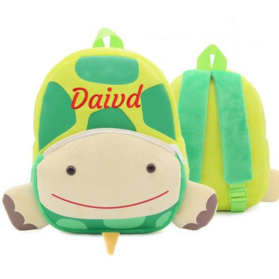 Embroidery Plush Kids Backpack