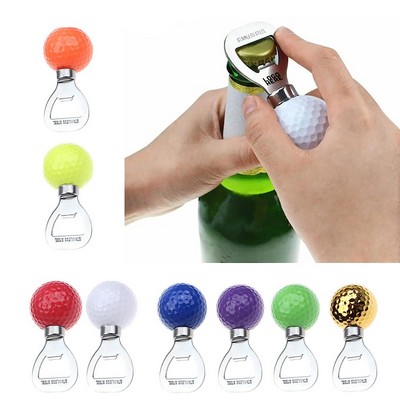 Golf Ball Shaped Bottle Opener