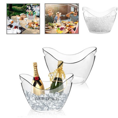 8L Clear Acrylic Ice Bucket