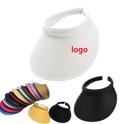 Women Summer Straw Sun Visor