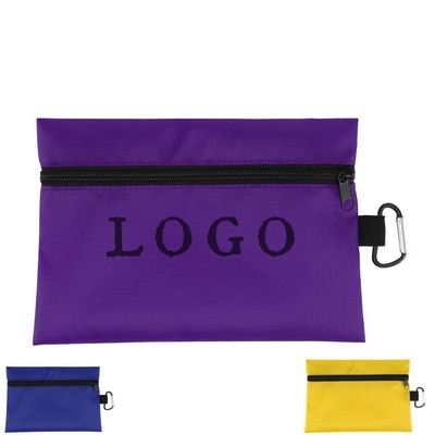 Durable Utility Pouch with Clip