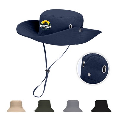 Cowboy Waterproof Wide Brim Sun Bucket Hat