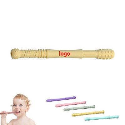 Silicone Teether Sticks for Babies – Textured Gum Relief (12–18M)