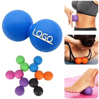 Peanut Shaped Silicone Muscle Relaxation Massage Ball