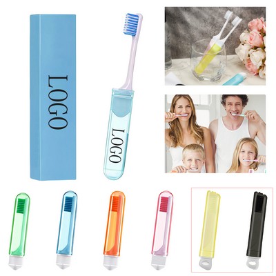 Portable Folding Travel Toothbrush
