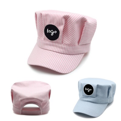 Adult Train Engineer Flat Top Hat