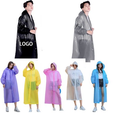 Outdoor Reusable Trench Raincoat