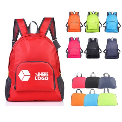 Light Foldable Hiking Backpacks Water Resistant Collapsible Daypack