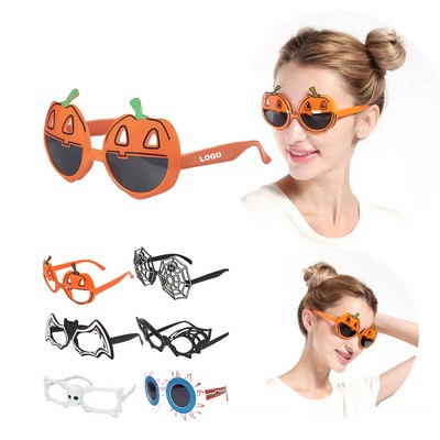 Halloween Costume Accessories Theme Party Decorations Funny Glasses Pumpkin Eyeglasses