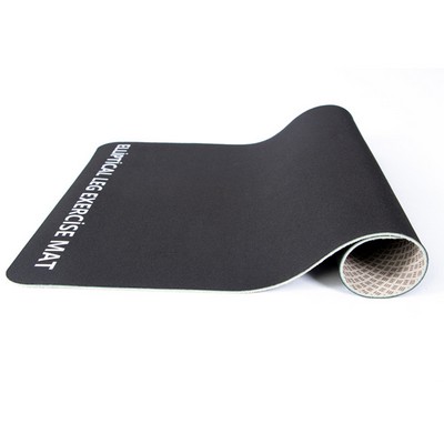Dual-Side Non-Slip Elliptical Leg Exercise Mat