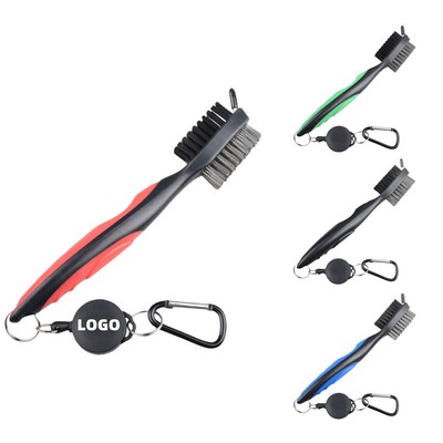 Double-Sided Brush For Golf