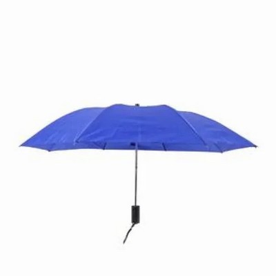 2 Folding Rain Umbrella w/Semi-Auto Open