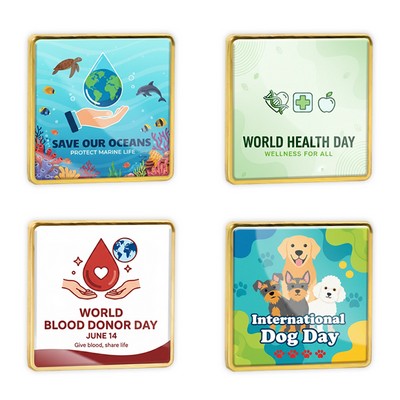 1" UV-Shielded Epoxy Dome Pin