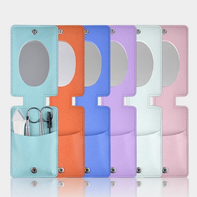 4-in-1 Eyebrow Razor Grooming Trimmer Set with Mirror Pouch