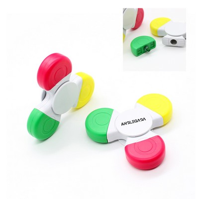 3 Color Fidget Spinner Highlighter