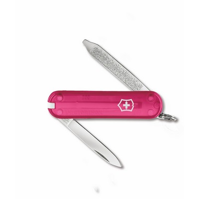 Escort 6 Function Swiss Army Knife - Cupcake Dream (Pink Translucent)