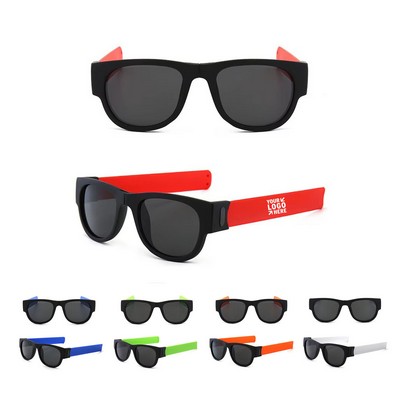 Foldable Slap Bracelet Sunglasses