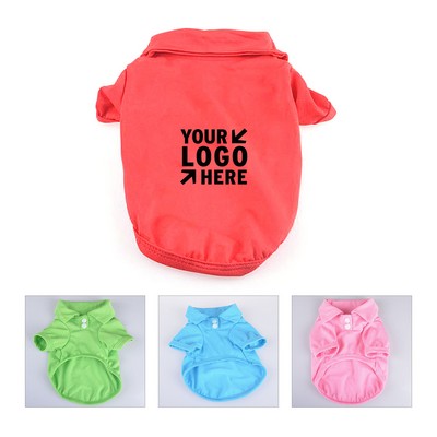 Polo Shirt for Teddy or Golden Retriever