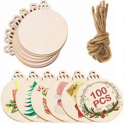 Wooden Ornament Discs