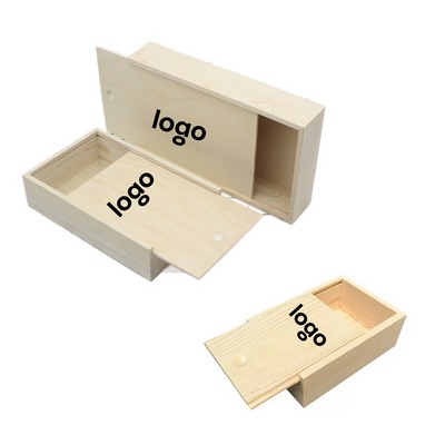Wooden Gift Box with Sliding-Lid (Customized)
