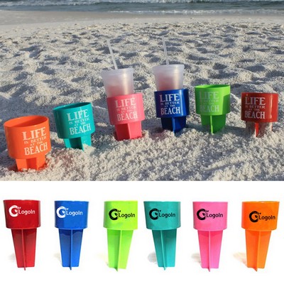 Beach Drinks Cup Holder