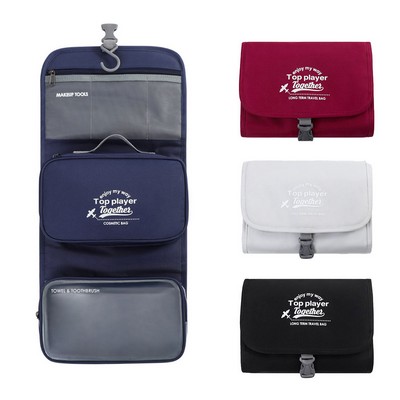 Oxford Cloth Travel Toiletry Bag