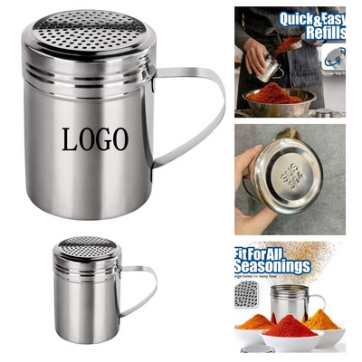 Stainless Steel Powder Storage Jar
